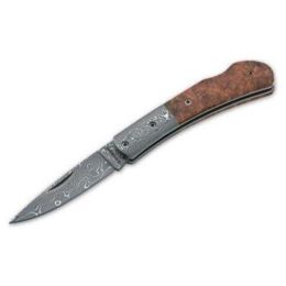 Magnum Damascus Folding Knife