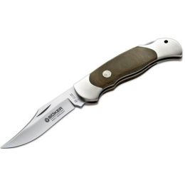 Optima Canvas Micarta Folding Knife