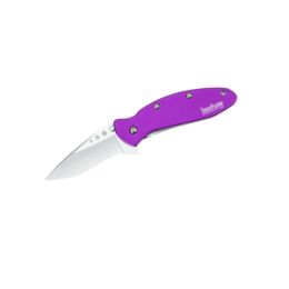 Scallion Folder, Purple Handle