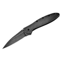 Leek- Blackwash Spring Assisted Knife