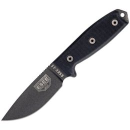 3 Mil, Plain Edge, Blk Handles, Blk Bld