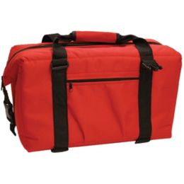 NorChill 12 Can Soft Sided Hot/Cold Cooler Bag - Red