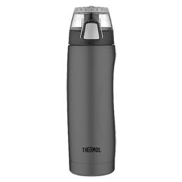 Thermos Vacuum Insulated Hydration Bottle w/Meter - 18 oz. - Charcoal