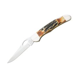 3 3/4 Genuine India Stag Bone 1 Blade