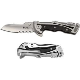 Klecker Graphite Combo Folding Knife