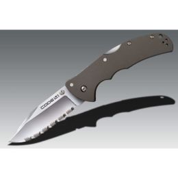 Code 4 Clip Point Serrated