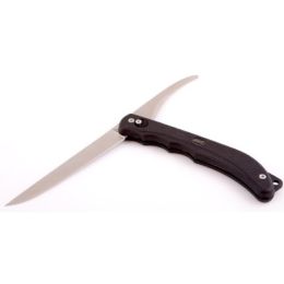 Duo Switchable Blade Folding Knife Black