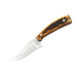 Stag Delrin Upswept Skinner w/Sheath