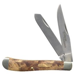 Gunstock Trapper 3 7/8 Closed 2 Blade