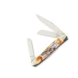 Stockman 3 Blade India Stag