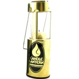 Candle Lantern Brass Standard