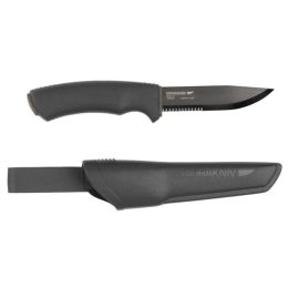 Bushcraft Black Serrated, Stainless Stee