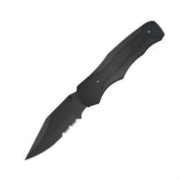 Tactical Fldr Serr Blk Zytel Black Finis