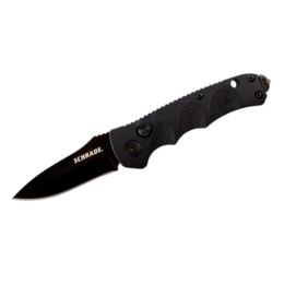 Mini Black Drop Point 4116 Steel