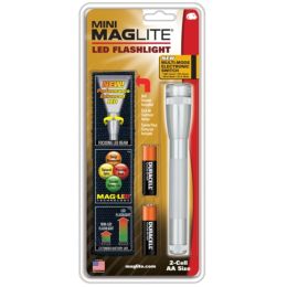 Maglite 2 AA Silver LED w/ Nylon Sheath