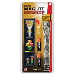 Maglite 2 AA Digital Camo LED w/ Holster