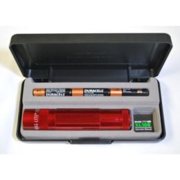 XL100 LED MagLite Flashlight - Red