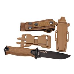 StrongArm Fixed Blade Knife, Coyote, Box