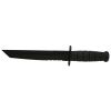 Black Tanto Knife Serrated