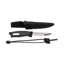 Swedish FireKnife w/Firesteel Black