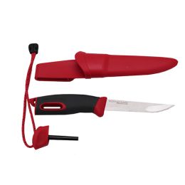 Swedish FireKnife w/Firesteel Red