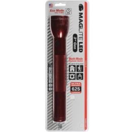 LED 3d Gen 3-Cell D Flashlight Red