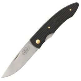 P concept folding knife gold plated