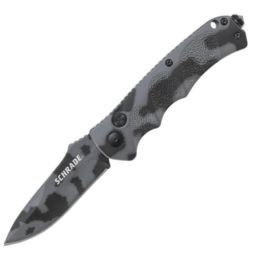 Schrade Push Button Lock Folding Knife D